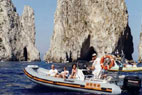 Capri , i faraglioni