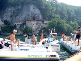 Sosta davanti al monastero di S.Caterina